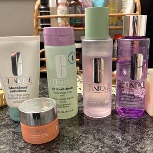 Clinique Skincare Collection - White, Green, Pink, Purple